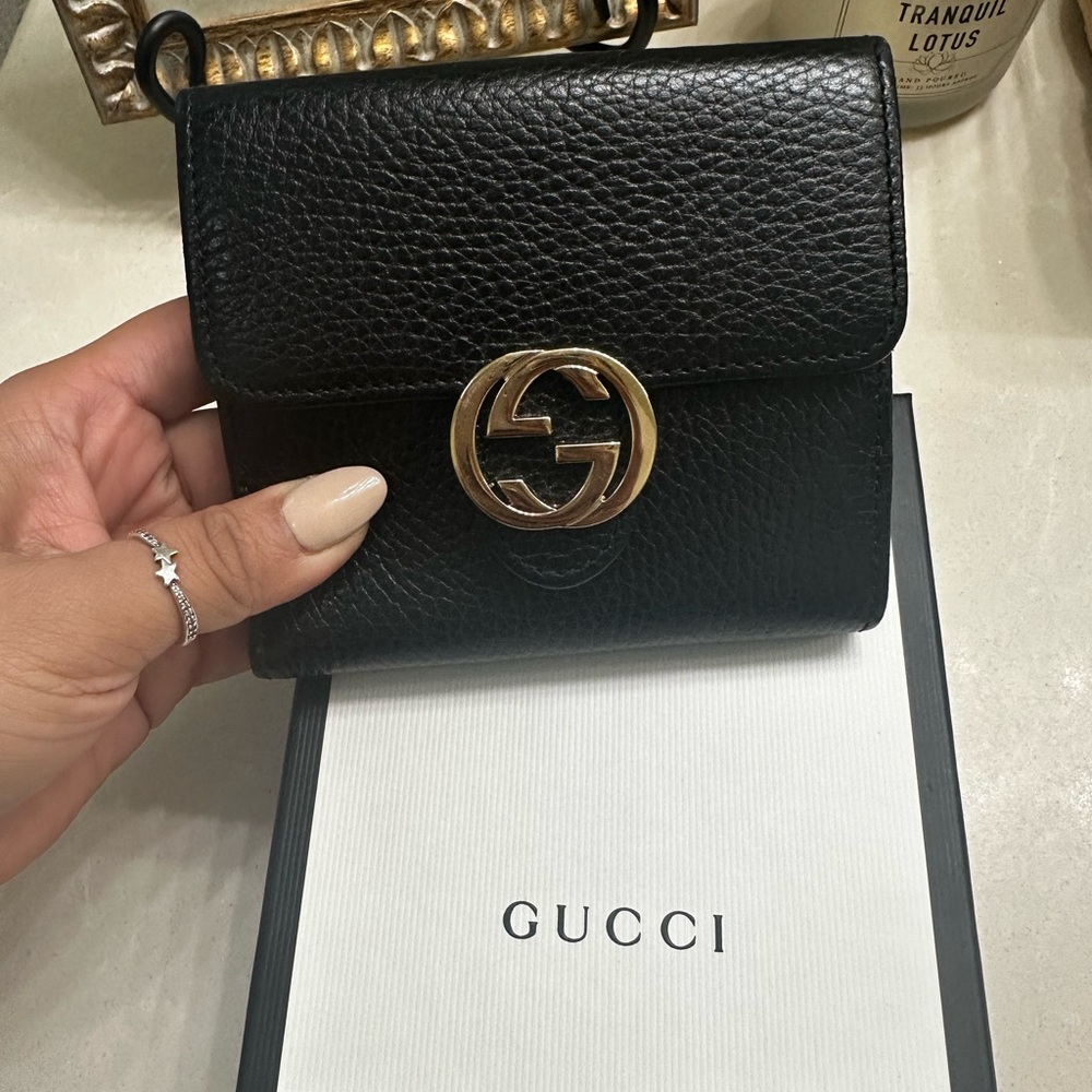 Authentic Gucci Black wallet